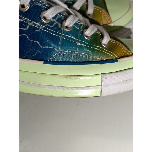 Pigalle X Converse Chuck 70 Shoes Men's 8 Low Top Blue Lightning Storm - Picture 11 of 14